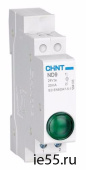 Индикатор ND9-2/gg  зеленый+зеленый , AC/DC230В (LED) (CHINT)